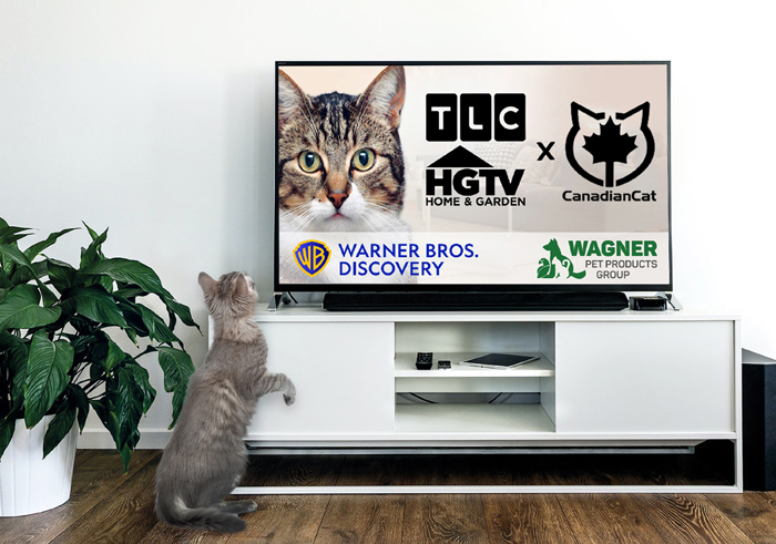 Im Oktober startet die Kampagne für die Marke Canadian Cat.