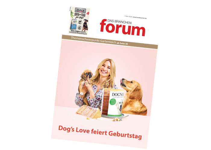 Die März-Ausgabe des BRANCHEN forum beschäftigt sich schwerpunktmäßig mit dem Thema Gartenteich.