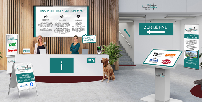 fd6 Das Fachforum Heimtier Digital bot vom 20. bis 22. Mai abwechslungsreiche Vorträge und Diskussionsrunden. Foto: takefive-media