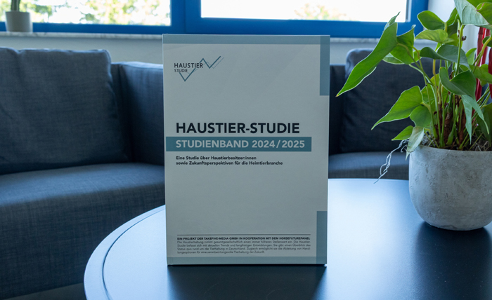 studienband1 Der dritte umfangreiche Studienband zur Haustier-Studie 2024/2025 ist ab sofort bestellbar. Bild: Takefive-Media