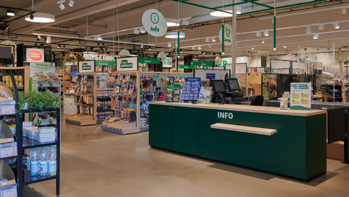 rotheburg1 Der neue Markt bietet auf rund 540 Quadratmetern ca. 10.000 Produkte. Bild: Fressnapf