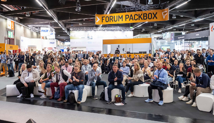 Die Foren auf der Fachpack greifen aktuelle Branchenthemen auf. Bild: Messe Nürnberg
