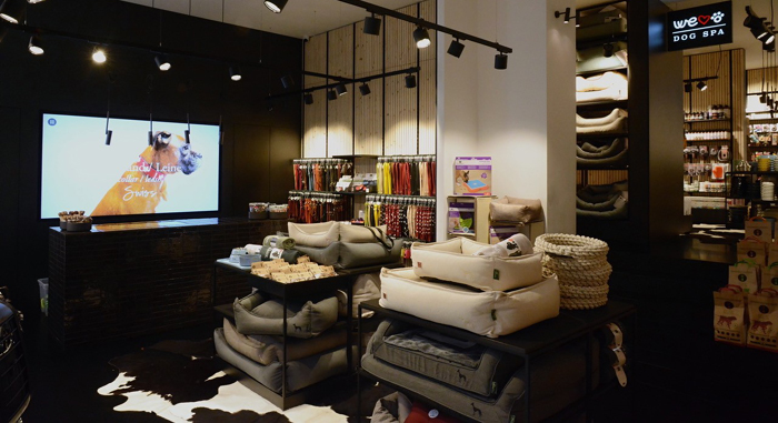 Der Hunter Brandstore präsentiert auf 110 m² das Hunter Sortiment. Bild: Hunter