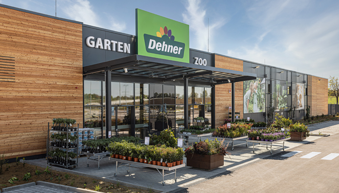 Das Garten-Center befindet sich im Gewerbegebiet Nord von Königsbrunn. Bild: Peter Herzig