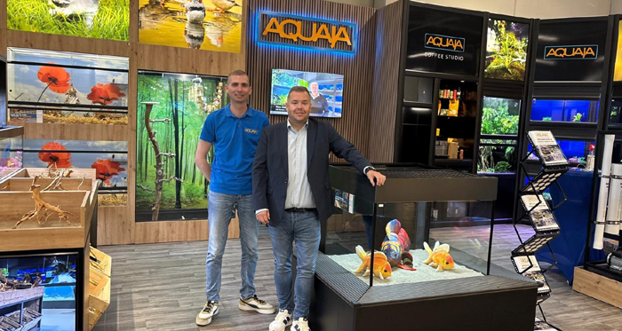 Tom Bootsma und Danny Janssen bilden das Führungsduo von Aquaja (von links). Bild: Aquaja