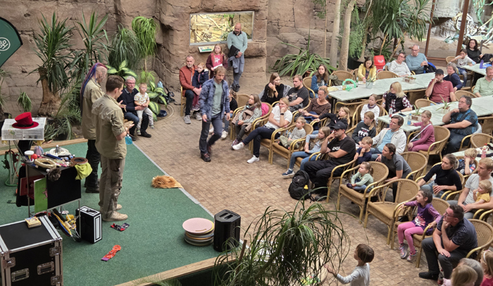 Das Reptilium Landau feiert sein 22-jähriges Bestehen mit einem bunten Programm. Bild: Reptilium Landau