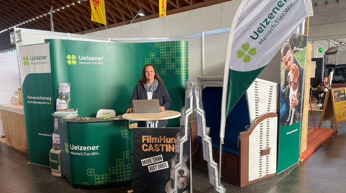 Die Experten der Uelzener geben am 3. und 4. Oktober auf der „RasseHund"-Messe in Rostock Einblick in ihr umfangreiches Portfolio. Bild: Uelzener